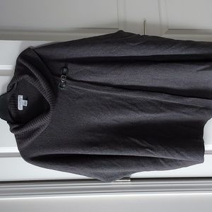 Sag Harbor petite 3x 4x turtle neck pullover sweater grey
